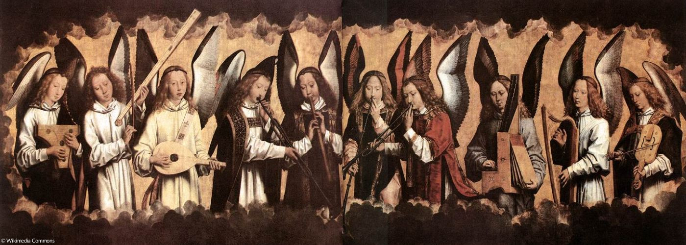 Hans Memling: Musicians