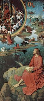 Hans Memling: Johannes auf Patmos